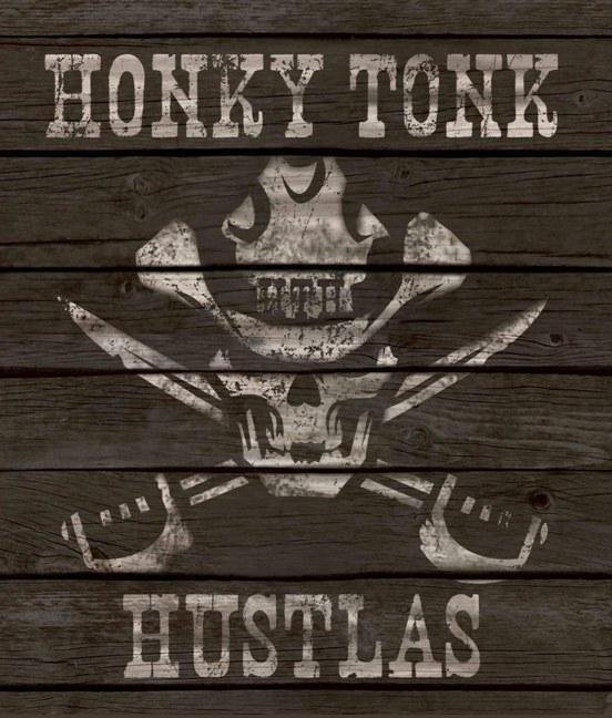 HTH logo on barn wood